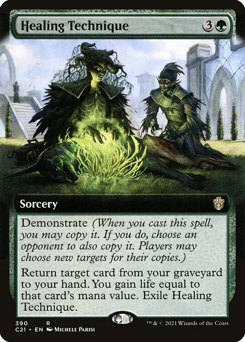 Healing Technique · Commander 2021 390/409