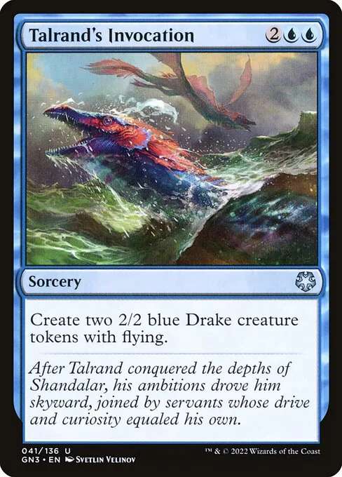 Talrand's Invocation · Game Night: Free-for-All 41/135