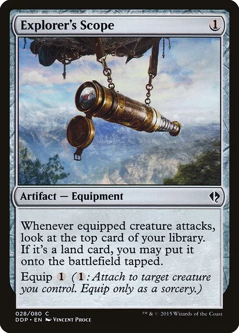 Explorer's Scope · Duel Decks: Zendikar vs. Eldrazi 28/80