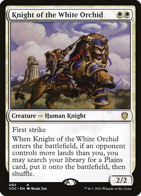 Knight of the White Orchid · Crimson Vow Commander 92/188