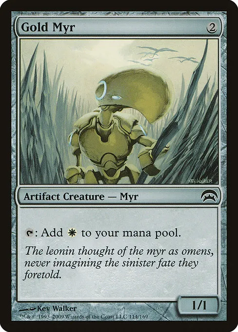 Gold Myr · Planechase 114/169