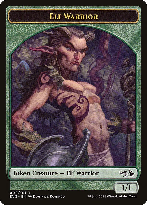 Elf Warrior · Duel Decks Anthology: Elves vs. Goblins Tokens 2/3