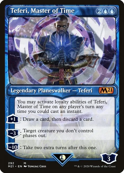 Teferi, Master of Time · Core Set 2021 292/397