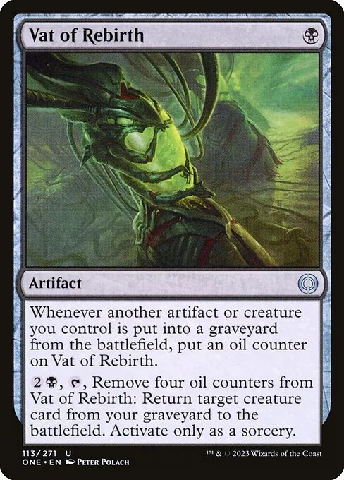 Vat of Rebirth · Phyrexia: All Will Be One 113/479
