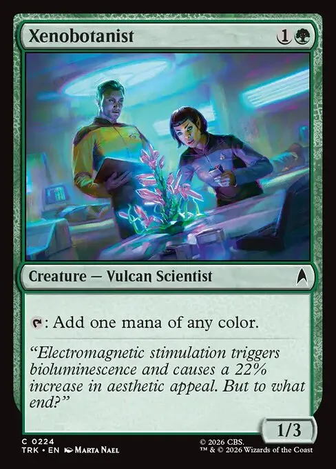 Xenobotanist · Star Trek 224