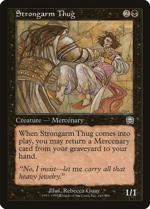 Strongarm Thug · Mercadian Masques 165/350