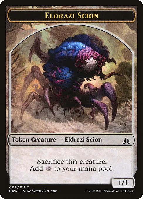 Eldrazi Scion · Oath of the Gatewatch Tokens 6/11