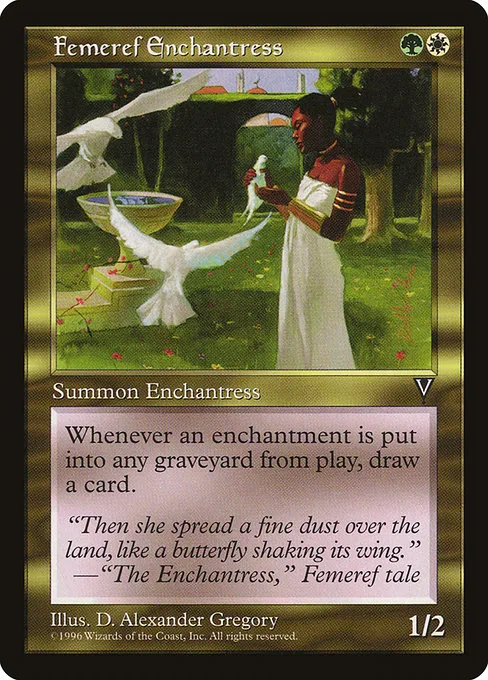 Femeref Enchantress · Visions 129/167