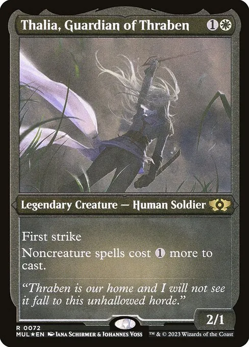 Thalia, Guardian of Thraben · Multiverse Legends 72/261