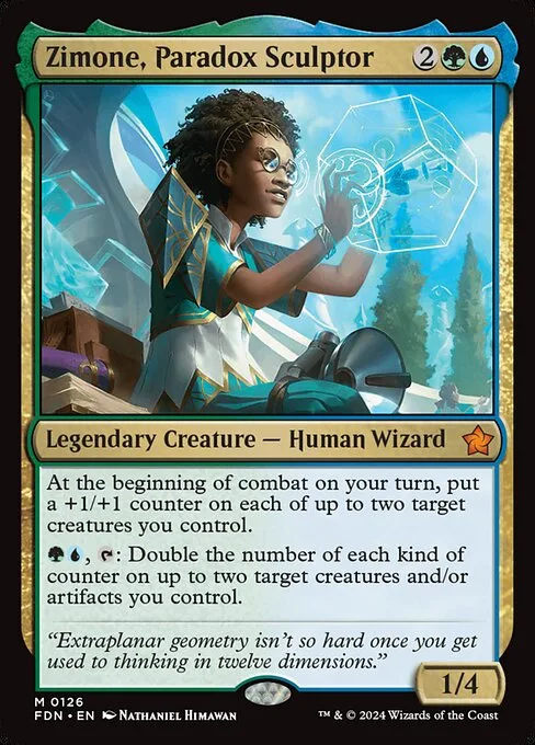 Zimone, Paradox Sculptor · Foundations 126/771