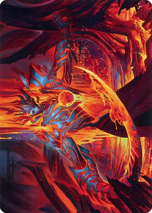 Free from Flesh // Free from Flesh · Phyrexia: All Will Be One Art Series 27/81