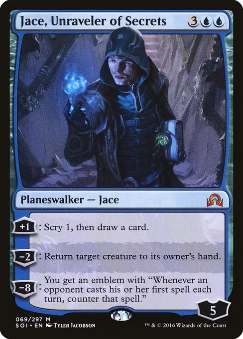 Jace, Unraveler of Secrets · Shadows over Innistrad 69/302