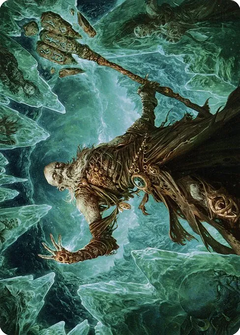 Draugr Necromancer // Draugr Necromancer · Kaldheim Art Series 22/81