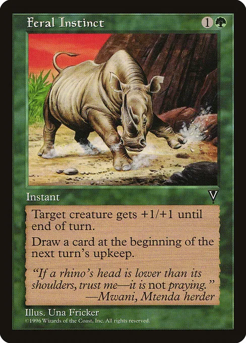 Feral Instinct · Visions 107/167