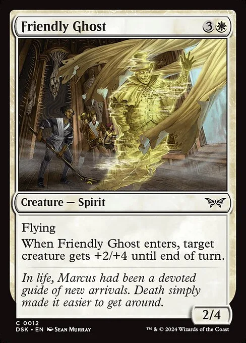 Friendly Ghost · Duskmourn: House of Horror 12/419