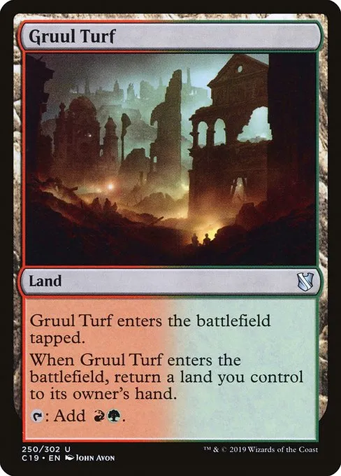 Gruul Turf · Commander 2019 250/302