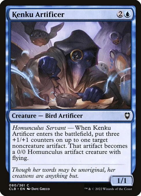Kenku Artificer · Commander Legends: Battle for Baldur's Gate 80/936