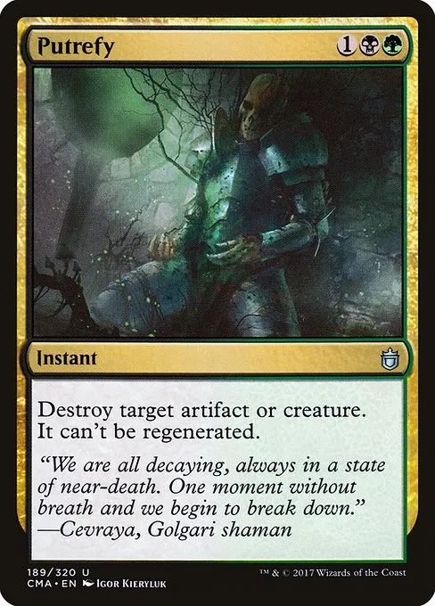 Putrefy · Commander Anthology 189/320