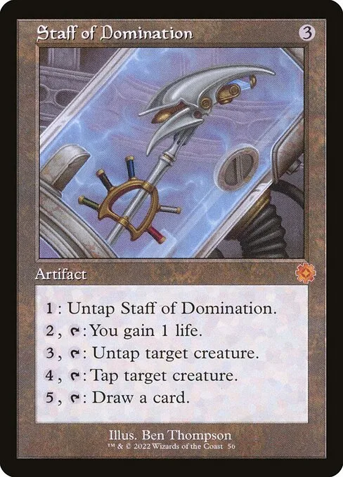Staff of Domination · The Brothers' War Retro Artifacts 56/189