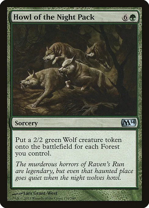 Howl of the Night Pack · Magic 2014 178/249