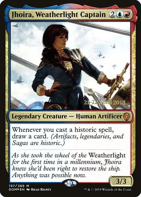 Jhoira, Weatherlight Captain · Dominaria Promos 197s/118