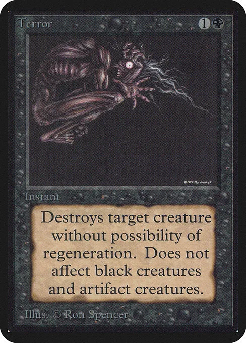 Terror · Limited Edition Alpha 130/295