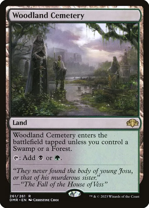 Woodland Cemetery · Dominaria Remastered 261/457