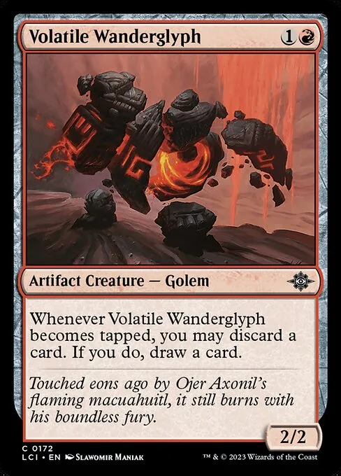 Volatile Wanderglyph · The Lost Caverns of Ixalan 172/416