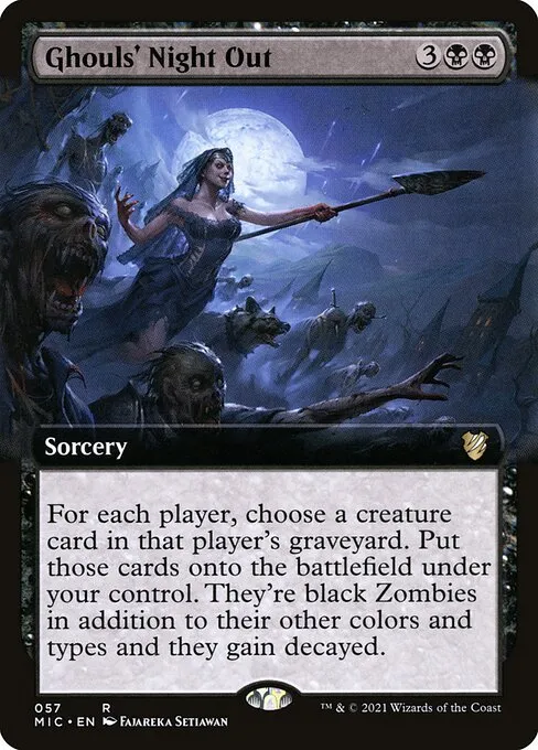 Ghouls' Night Out · Midnight Hunt Commander 57/187