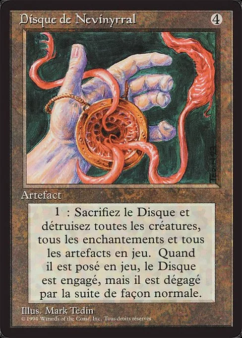 Nevinyrral's Disk · Foreign Black Border 267/307