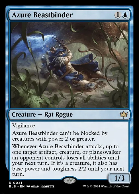 Azure Beastbinder · Bloomburrow 41/398