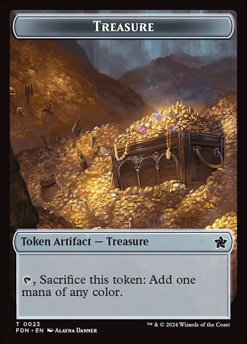 Treasure · Foundations Tokens 23/33