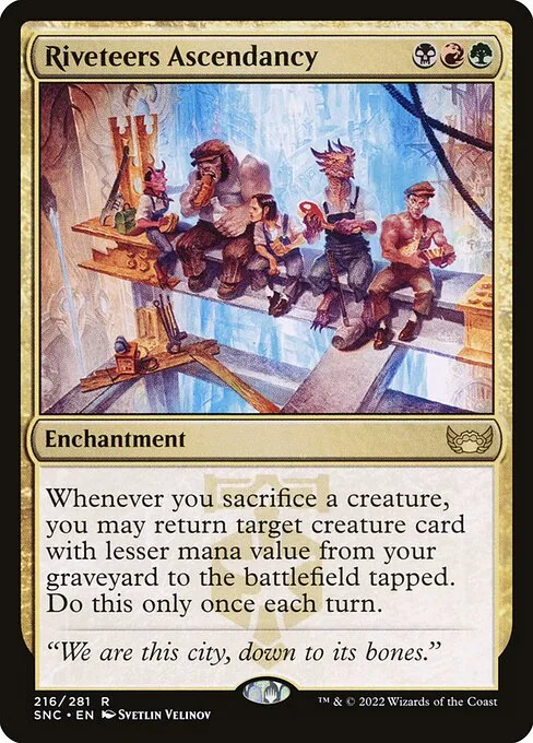 Riveteers Ascendancy · Streets of New Capenna 216/513