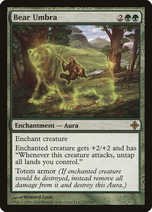Bear Umbra · Rise of the Eldrazi 177/248