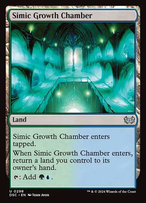 Simic Growth Chamber · Duskmourn: House of Horror Commander 298/373