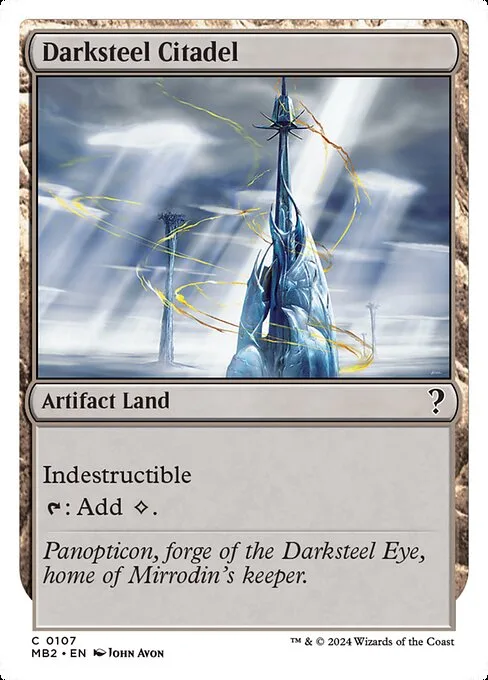 Darksteel Citadel · Mystery Booster 2 107/385