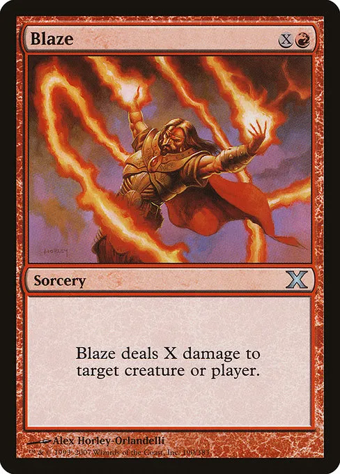 Blaze · Tenth Edition 190/510
