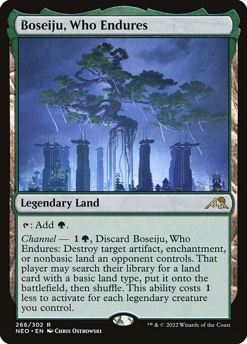 Boseiju, Who Endures · Kamigawa: Neon Dynasty 266/531