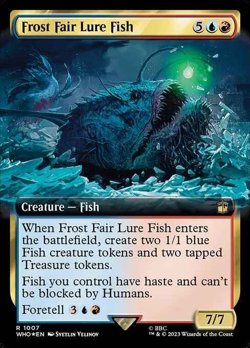Frost Fair Lure Fish · Doctor Who 1007/1178