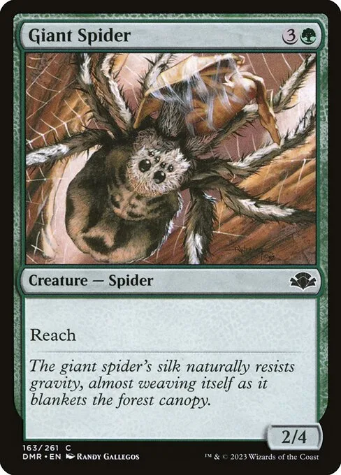Giant Spider · Dominaria Remastered 163/457