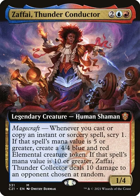 Zaffai, Thunder Conductor · Commander 2021 331/409