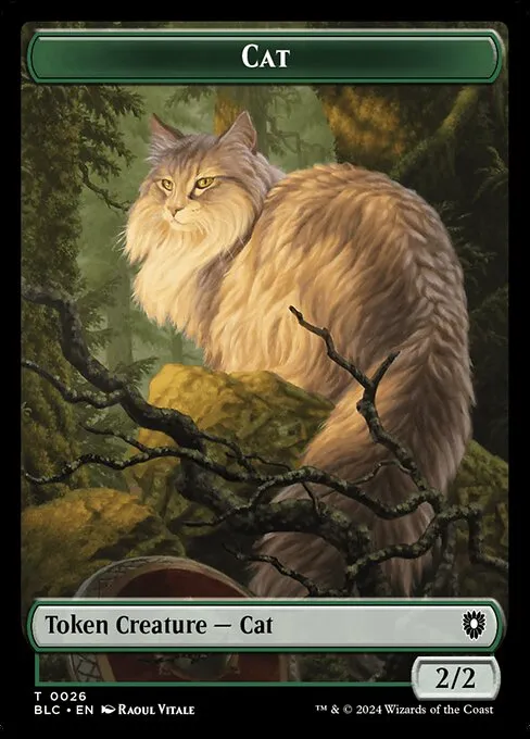 Cat · Bloomburrow Commander Tokens 26/41