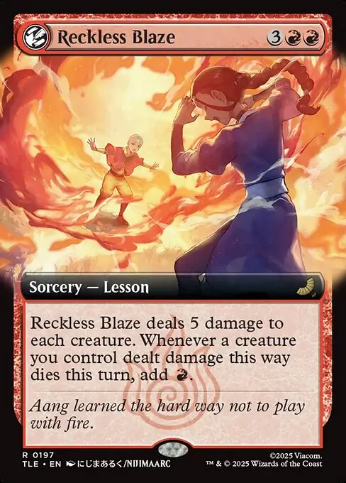 Reckless Blaze · Avatar: The Last Airbender Eternal 197/317