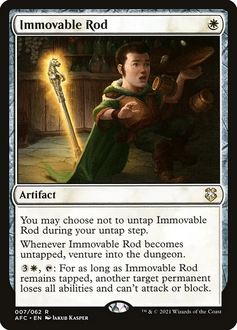 Immovable Rod · Forgotten Realms Commander 7/331