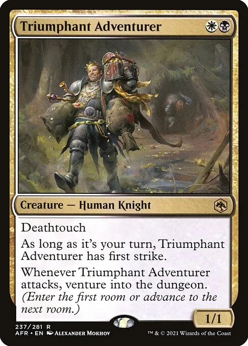Triumphant Adventurer · Adventures in the Forgotten Realms 237/424
