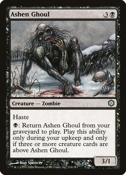 Ashen Ghoul · Coldsnap Theme Decks 114/62