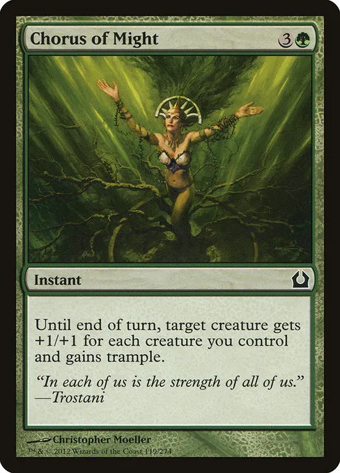 Chorus of Might · Return to Ravnica 119/274