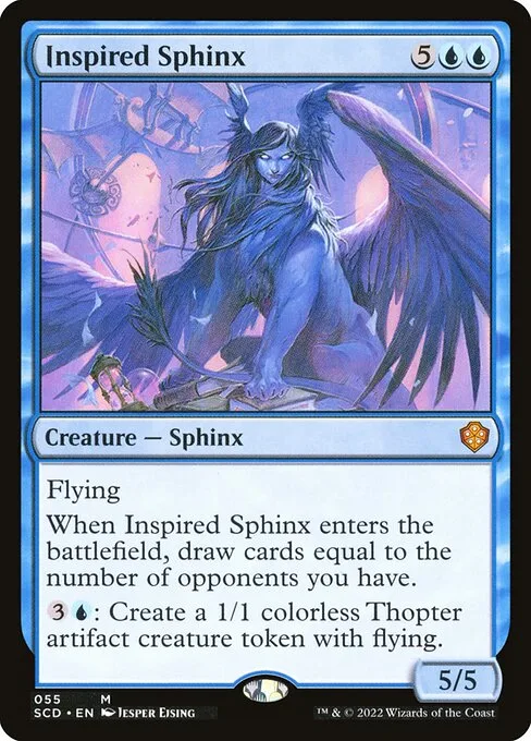 Inspired Sphinx · Starter Commander Decks 55/352