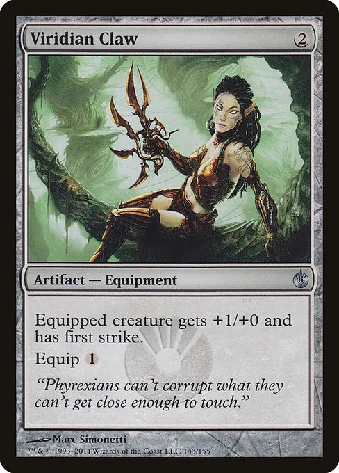 Viridian Claw · Mirrodin Besieged 143/155