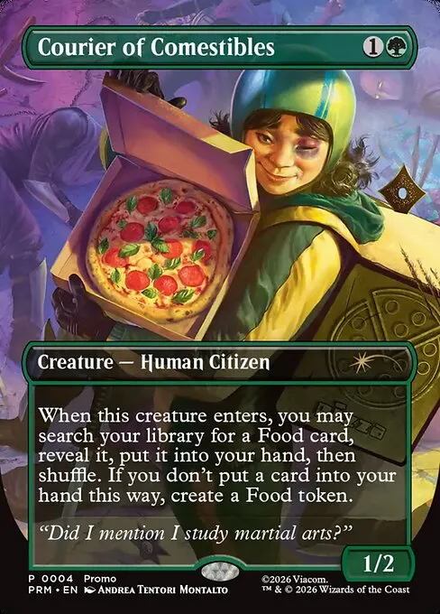 Courier of Comestibles · Wizards Play Network 2026 6/13